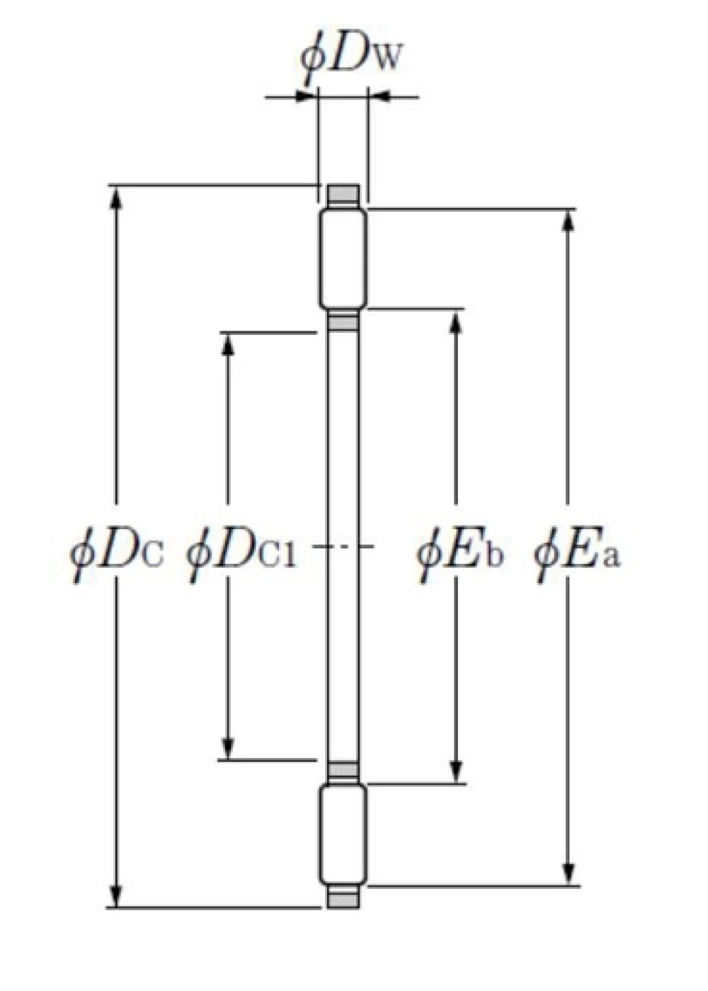 Vòng bi NTN AXK1106