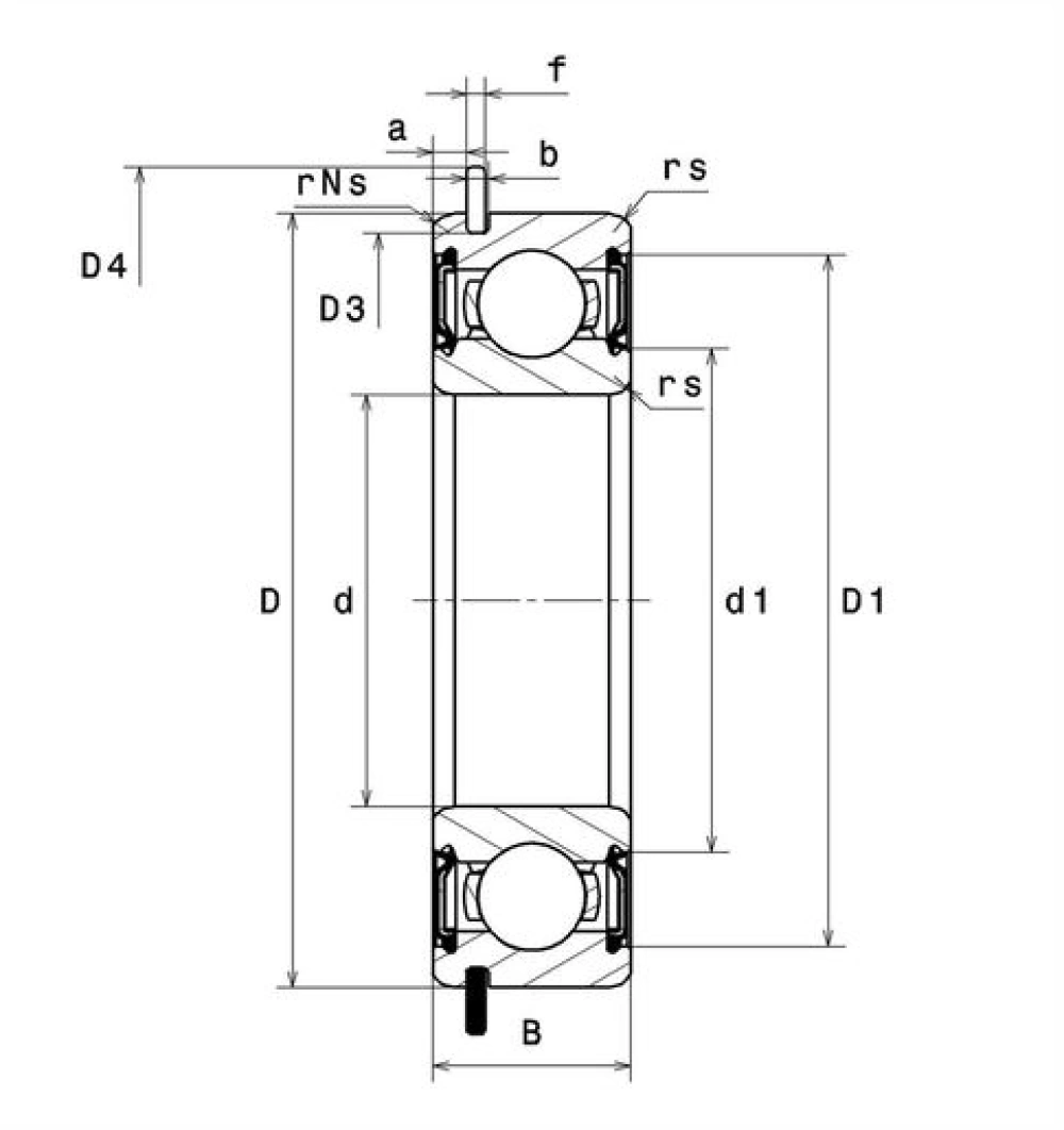 Vòng bi NTN 6020LLUNR/2AS